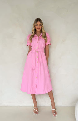 PENELOPE DRESS - PINK