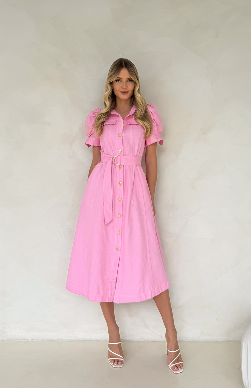 PENELOPE DRESS - PINK