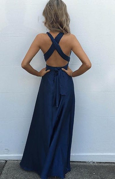 KARMA MULTI WAY MAXI - NAVY – chiffonboutique